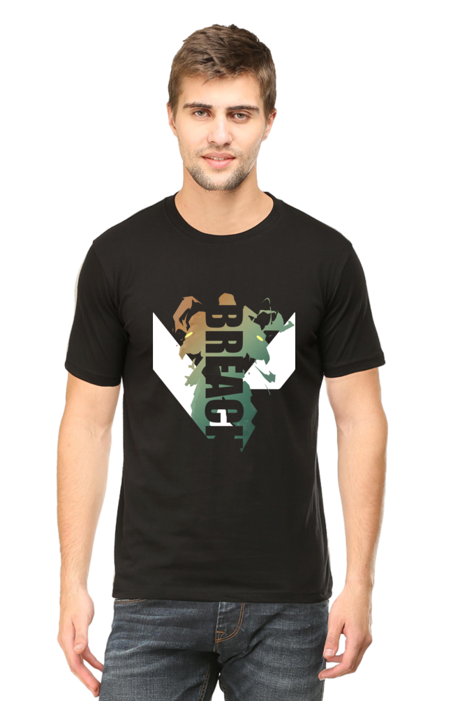 breach valorant tshirt black