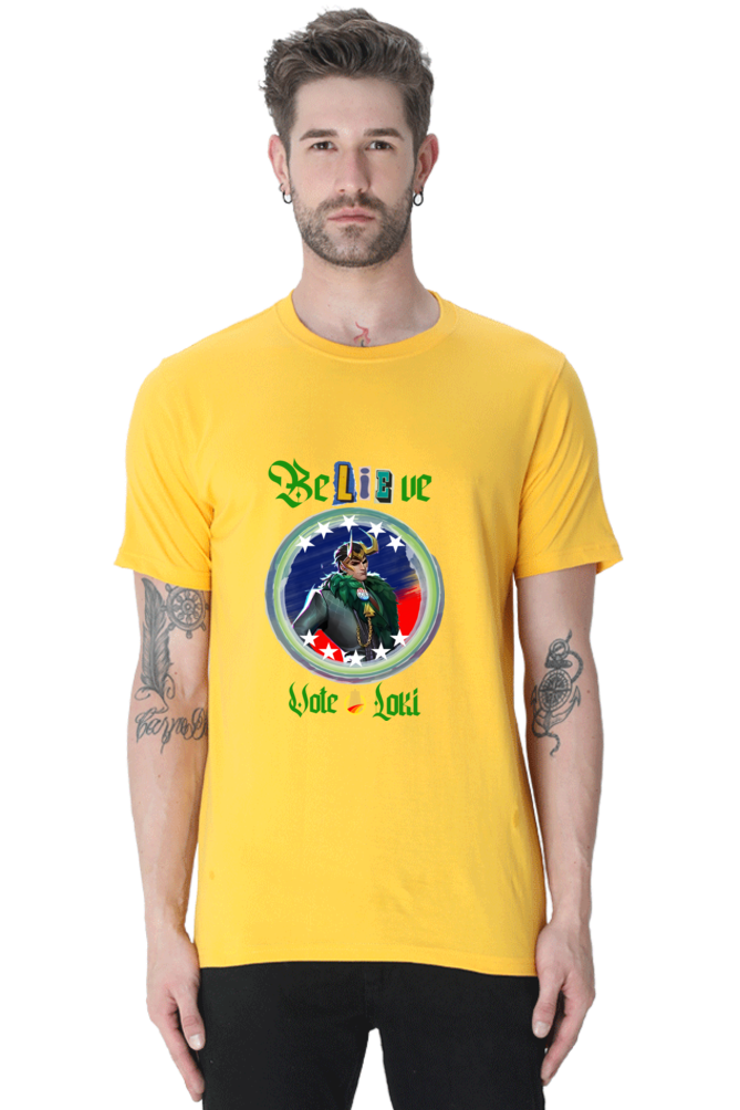 loki marvel rivals tshirt golden yellow