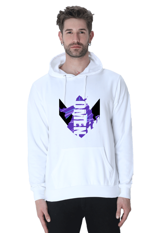 Omen | Valorant Hoodie White