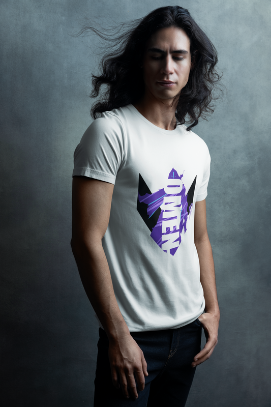 Omen valorant tshirt white