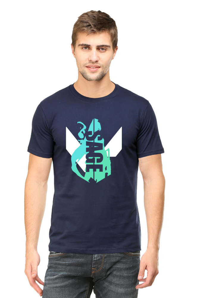Sage | Valorant Unisex T-shirt Navy Blue