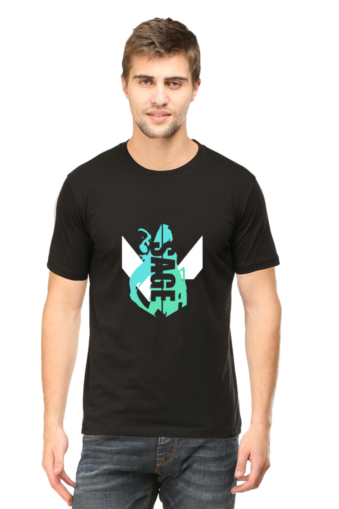 sage valorant tshirt black