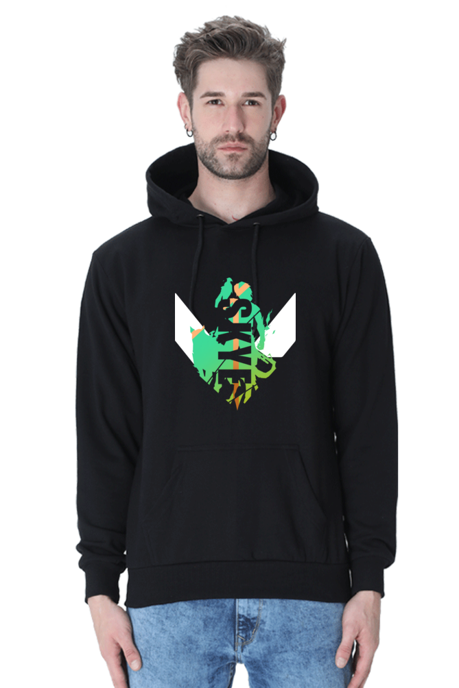 skye valorant hoodie black