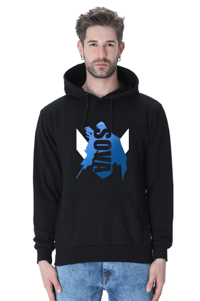sova valorant hoodie black
