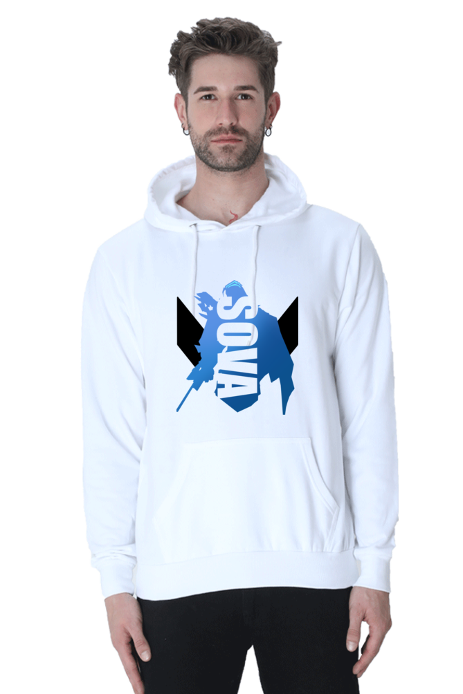 sova valorant hoodie white