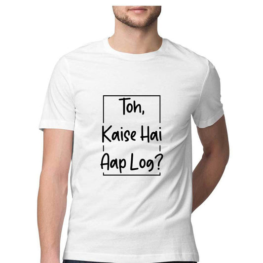 Toh Kaise Hai Aap Log | Carry Minati Unisex T-shirt White