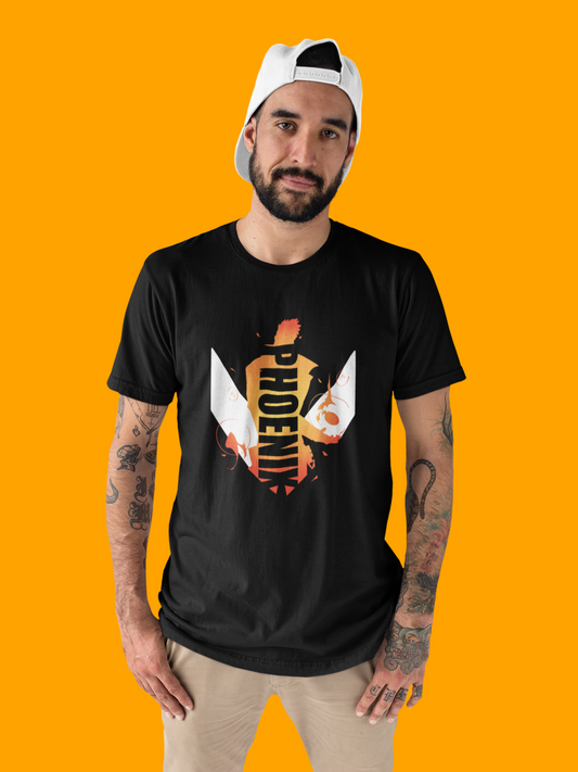 phoenix valorant tshirt black