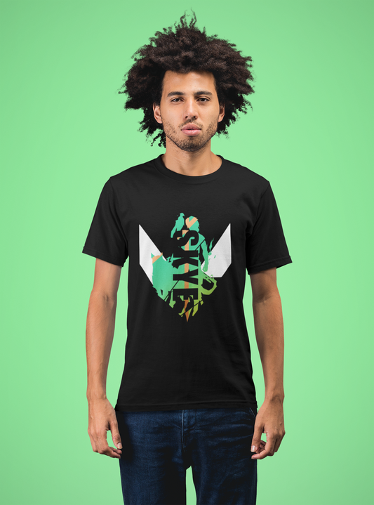 skye valorant tshirt black